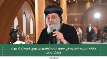 مكانة السيدة العذراء في مصر: البابا تواضروس يروي قصة ثلاثة بيوت وثلاث زيارات